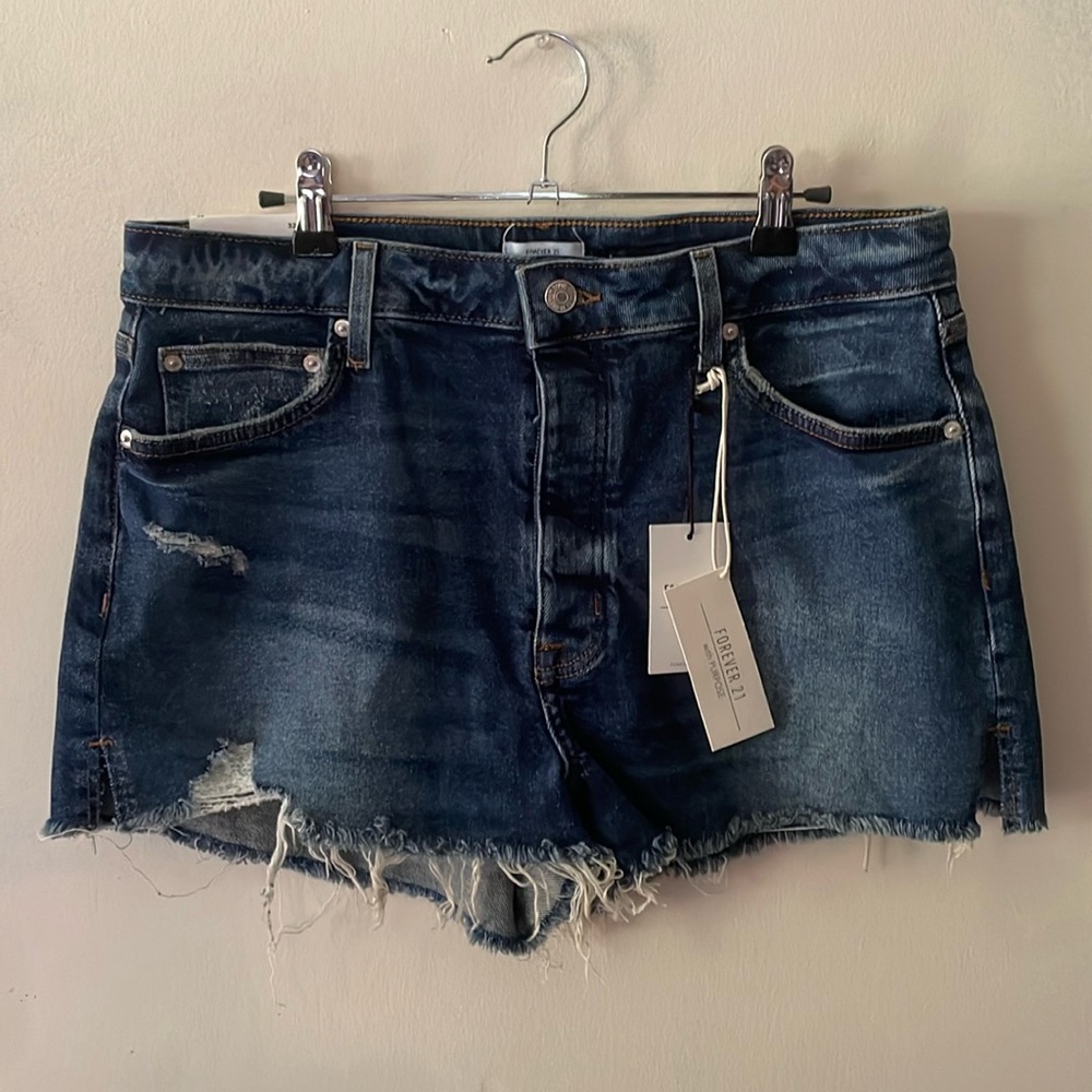 NWT Forever 21 Premium Denim Shorts